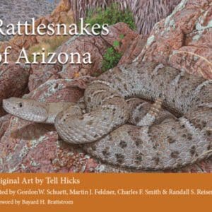 A book cover with a picture of rattlesnakes.